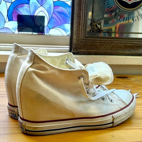 Converse Chuck Taylor All Star Hidden Wedge High-Top Sneakers - Picture 15 of 15